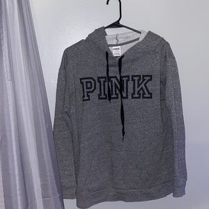 PINK grey hoodie